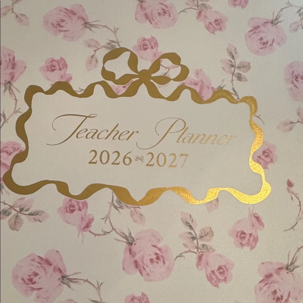 Love shack fancy x yoobi teacher planner